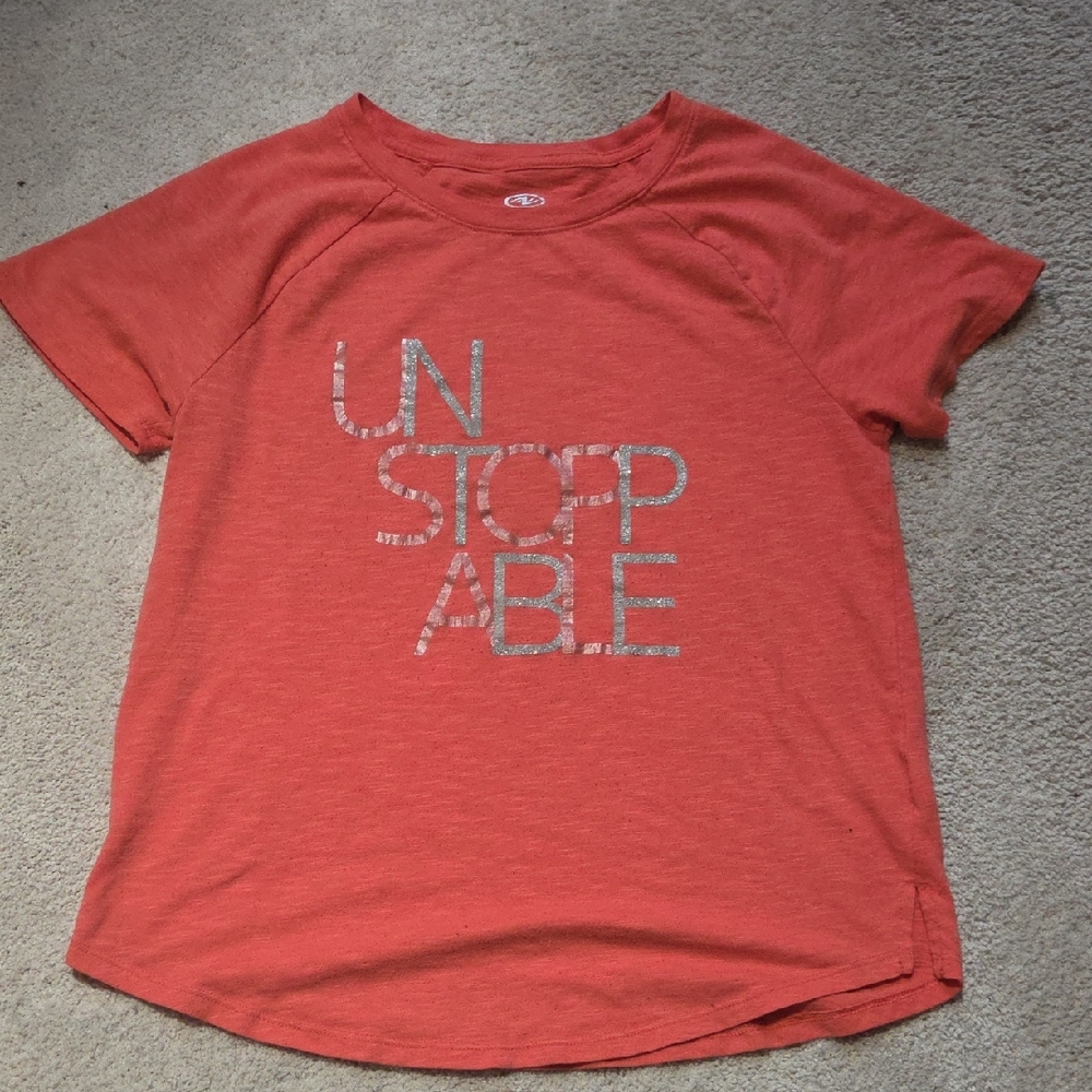 Athletic Works Kids Coral Graphic Tee
